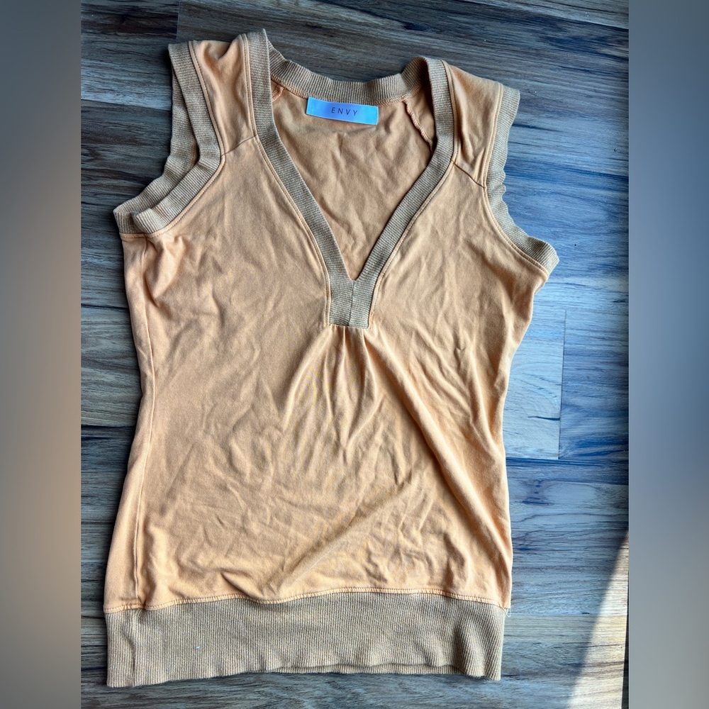 Orange Tank Top